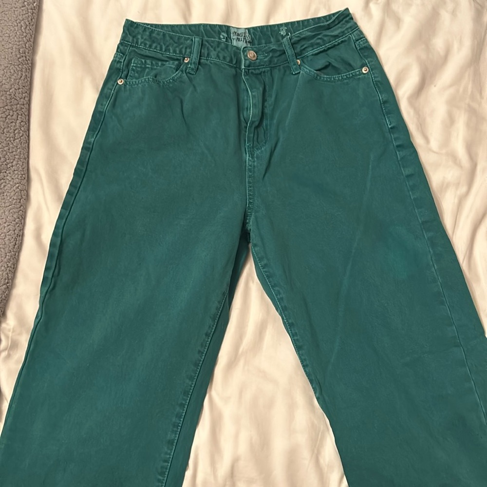 Green pants